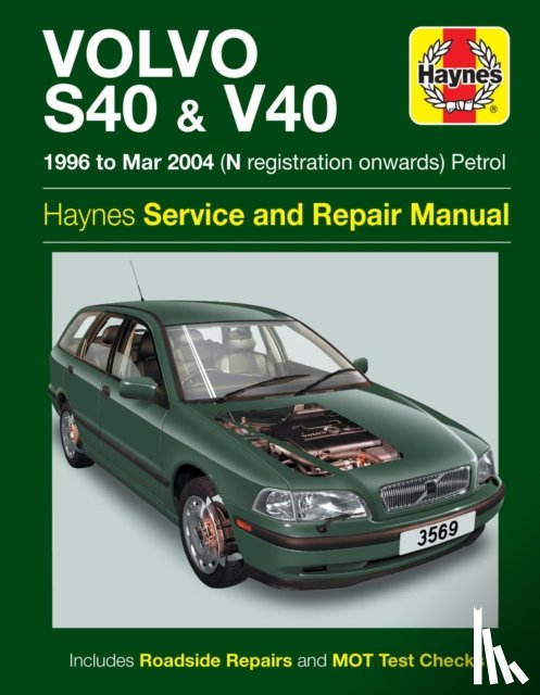 Haynes Publishing - Volvo S40 & V40 Petrol (96 - Mar 04) Haynes Repair Manual
