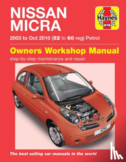 Haynes Publishing - Nissan Micra (03 - Oct 10) Haynes Repair Manual