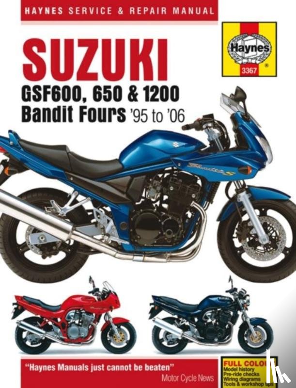 Haynes Publishing - Suzuki GSF600, 650 & 1200 Bandit Fours (95 - 06) Haynes Repair Manual
