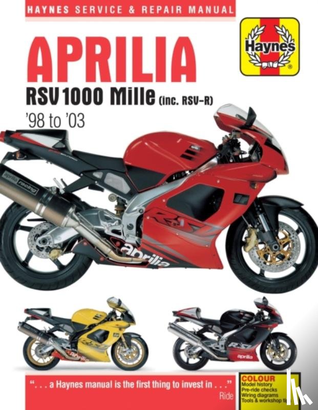 Haynes Publishing - Aprilia RSV 1000 Mille (98 -03)