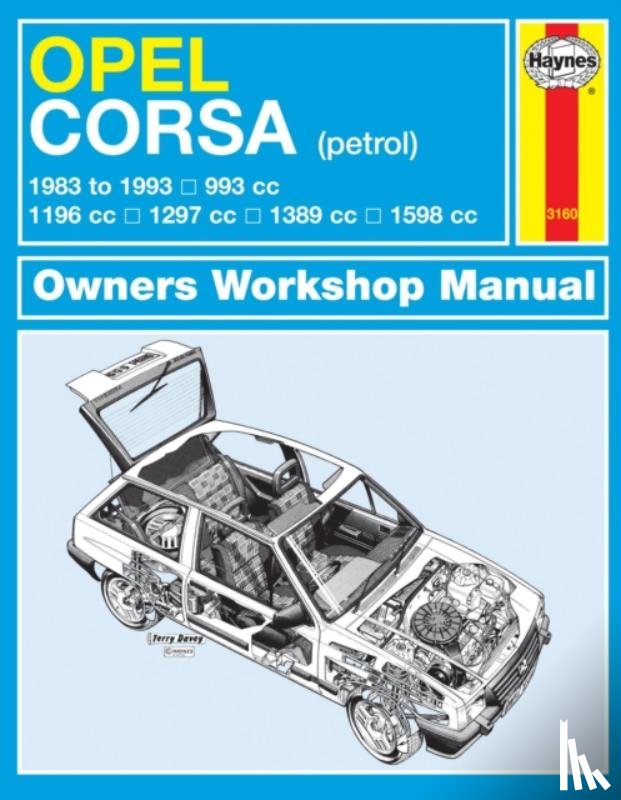 Haynes Publishing - Opel Corsa Petrol (83 - Mar 93) Haynes Repair Manual