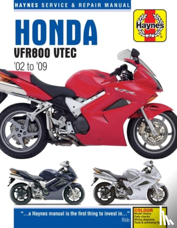 Haynes Publishing - Honda VFR V-Tec V-Fours (02 - 09) Haynes Repair Manual