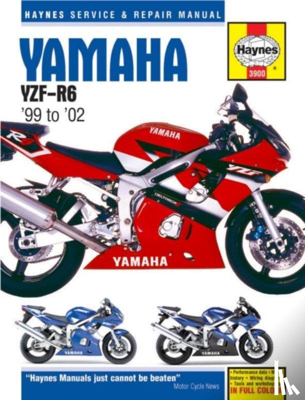 Haynes Publishing - Yamaha YZF-R6 (99 - 02) Haynes Repair Manual