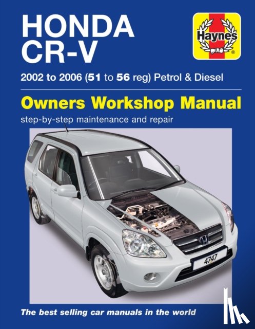 Haynes Publishing - Honda CR-V Petrol & Diesel (02 - 06) Haynes Repair Manual