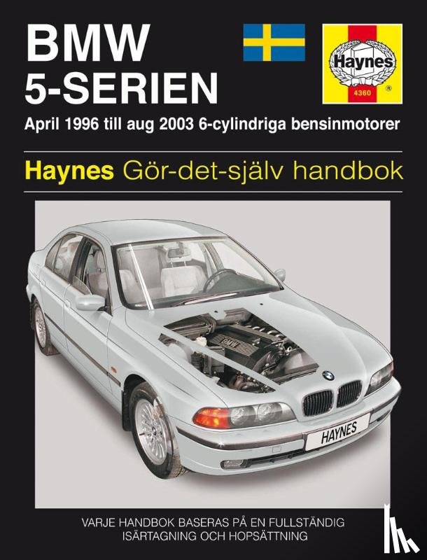 Haynes Publishing - BMW 5-Serien (1996 - 2003) Haynes Repair Manual (svenske utgava)
