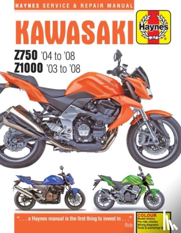 Haynes Publishing - Kawasaki Z750 & Z1000 (03 - 08)
