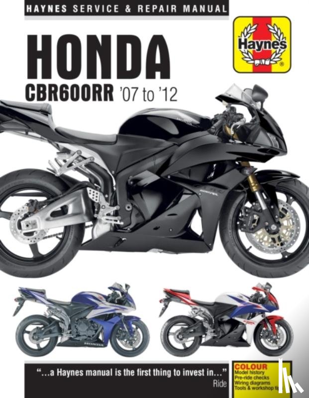 Haynes Publishing - Honda CBR600RR (07 - 12)