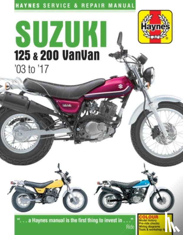 Mather, Phil - Suzuki RV125/200 VanVan (03 - 17) Haynes Repair Manual