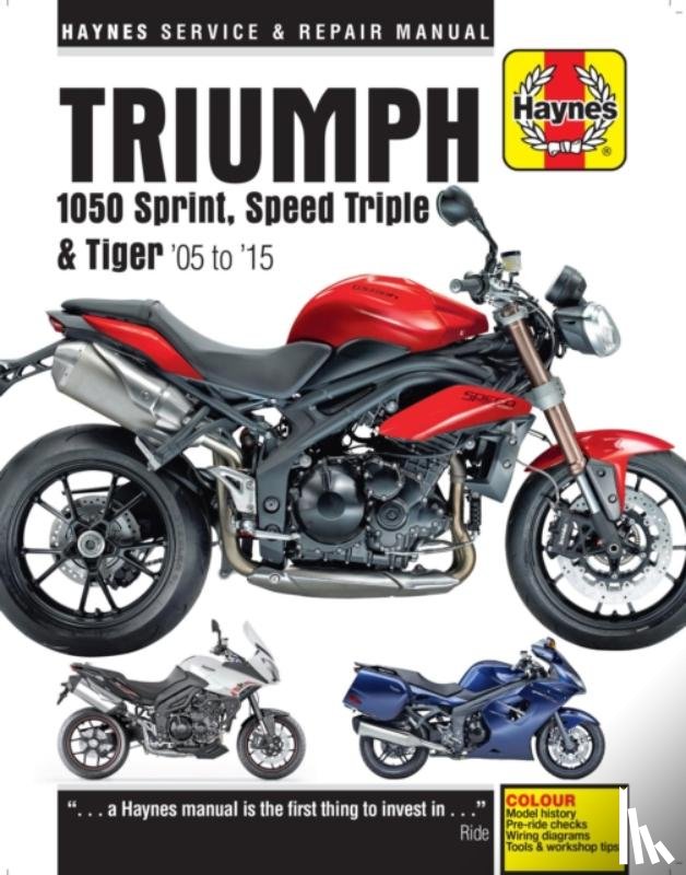 Mather, Phil - Mather, P: Triumph 1050 Sprint, Speed Triple & Tiger (05 -