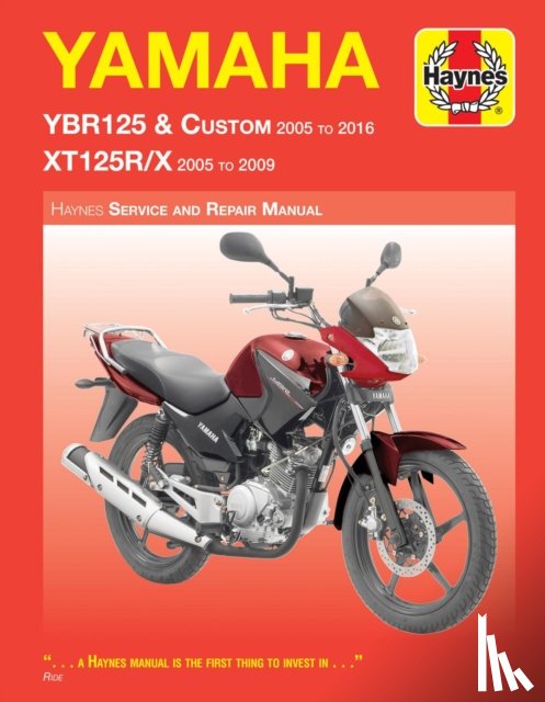 Mather, Phil - Yamaha YBR125 (05 - 16) & XT125R/X (05 - 09) Haynes Repair Manual