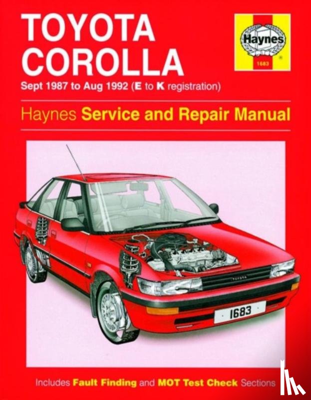 Haynes Publishing - Toyota Corolla Service And Repair Manual