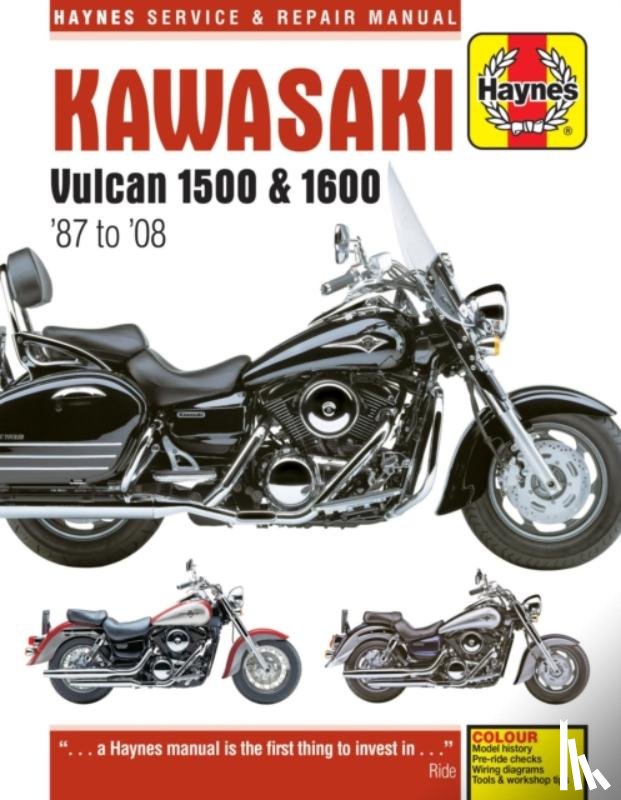 Haynes Publishing - Kawasaki Vulcan 1500 & 1600 (87-08)
