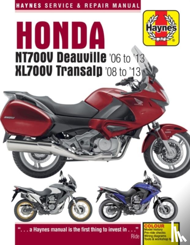 Coombs, Matthew - Honda NT700V Deauville & XL700V Transalp (06 - 13)