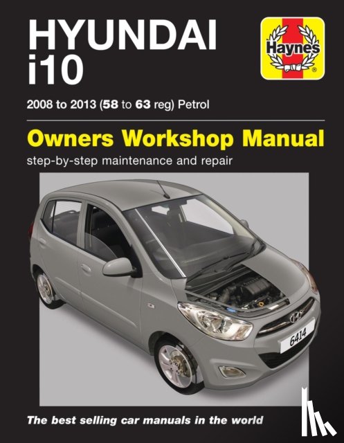 Haynes Publishing - Hyundai i10 petrol ('08-'13) 58 to 63
