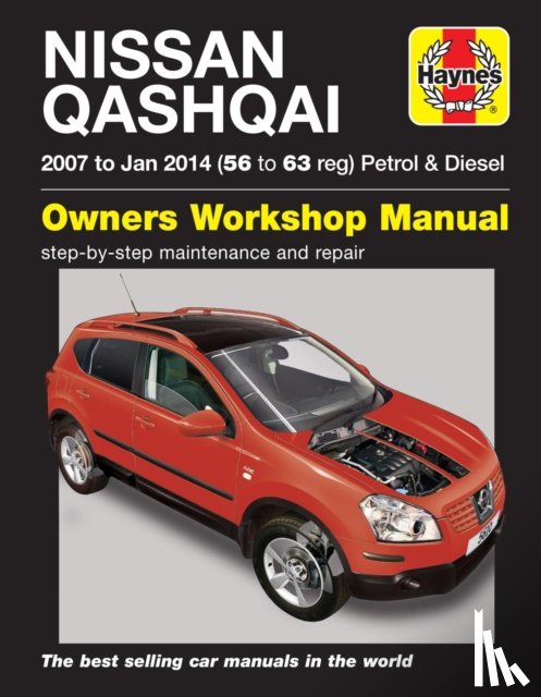 Haynes Publishing - Nissan Qashqai ('07 to Jan '14) 56 to 63