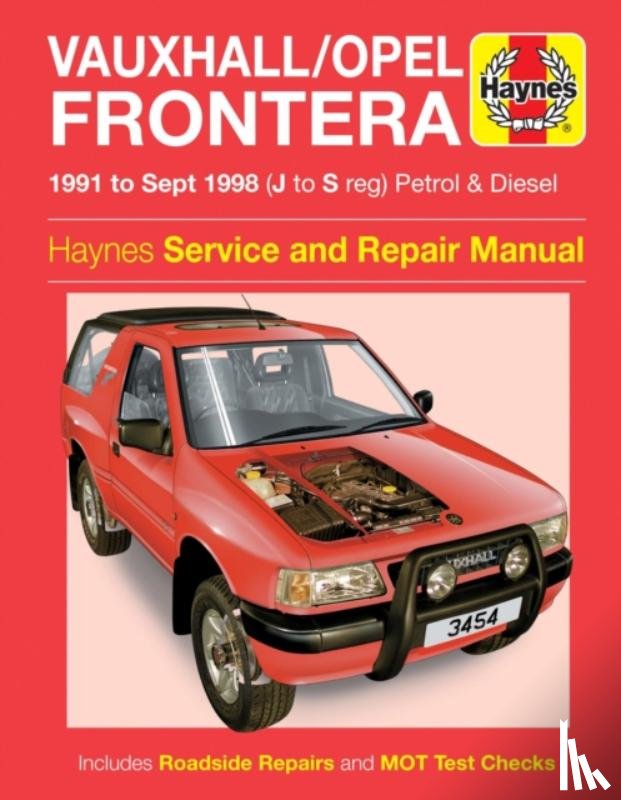 Haynes Publishing - Vauxhall/Opel Frontera Petrol & Diesel (91 - Sept 98)