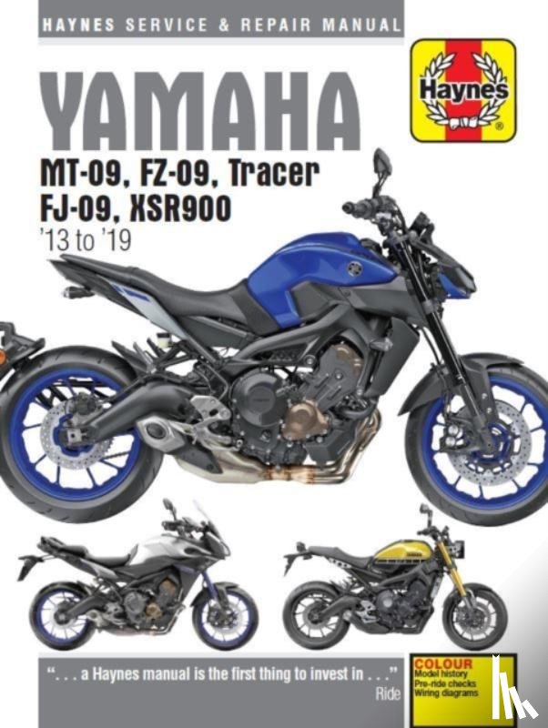 Coombs, Matthew - Yamaha MT-09, FZ-09, Tracer, FJ-09, XSR900 (03 -19)