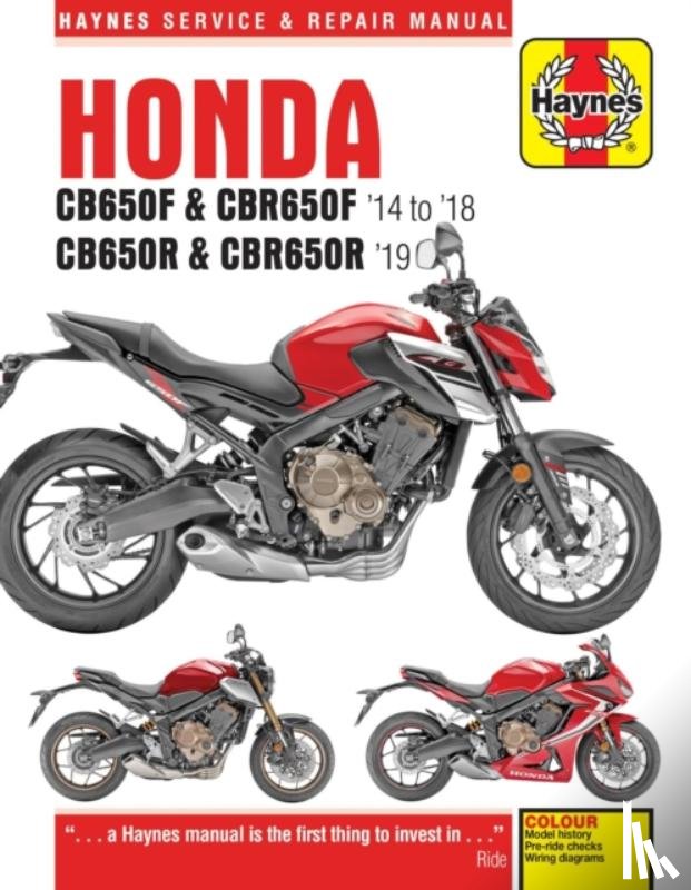 Coombs, Matthew - Honda CB650F & CBR650F, CB650R & CBR650R (14 - 19)