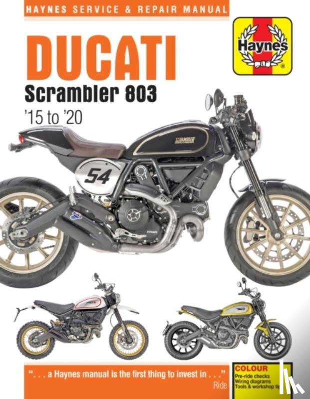 Coombs, Matthew - Ducati Scrambler 803 (15 - 20) Haynes Repair Manual