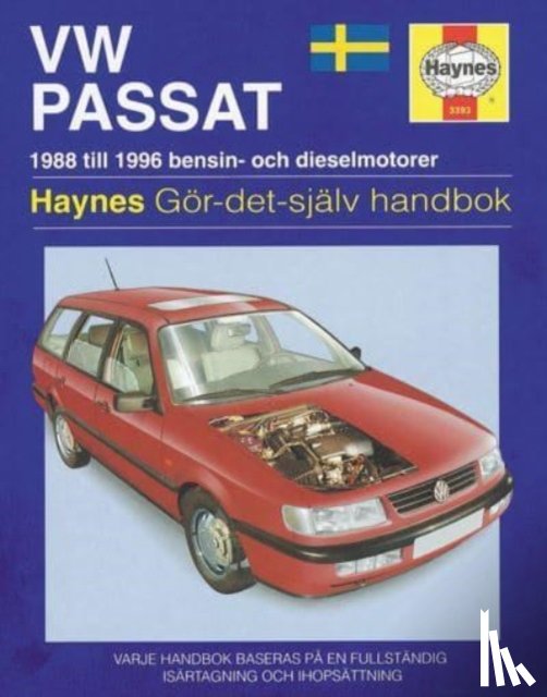 Haynes Publishing - VW Passat 1988 - 1996 (svenske utgava)