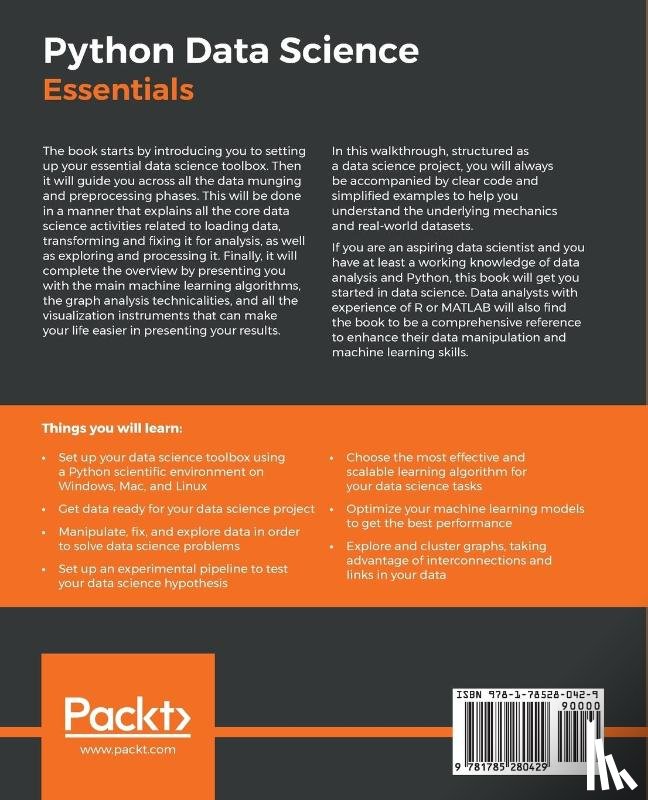 Boschetti, Alberto, Massaron, Luca - Python Data Science Essentials