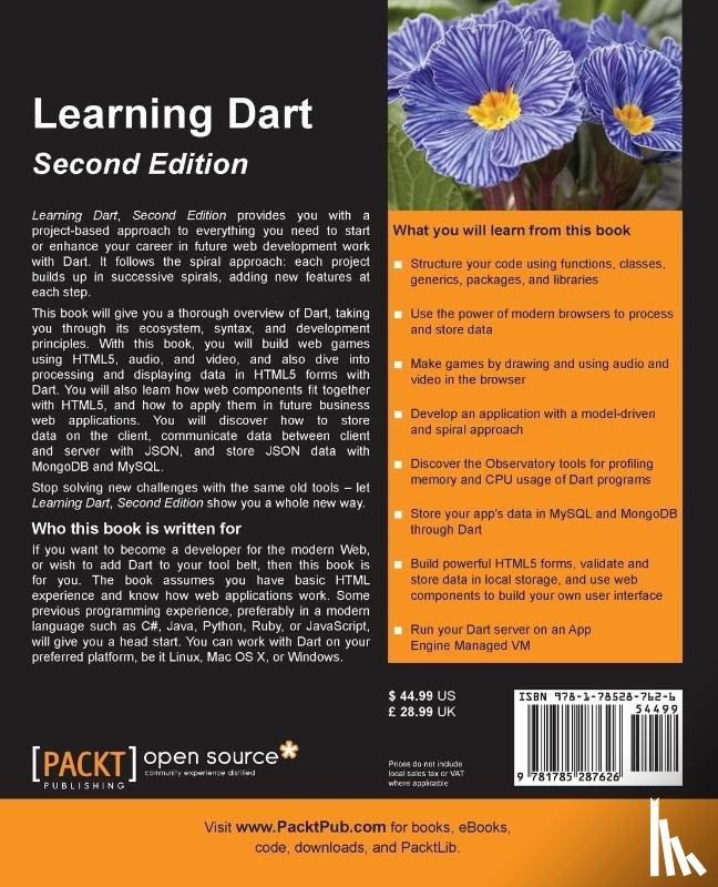 Balbaert, Ivo, Ridjanovic, Dzenan - Learning Dart -