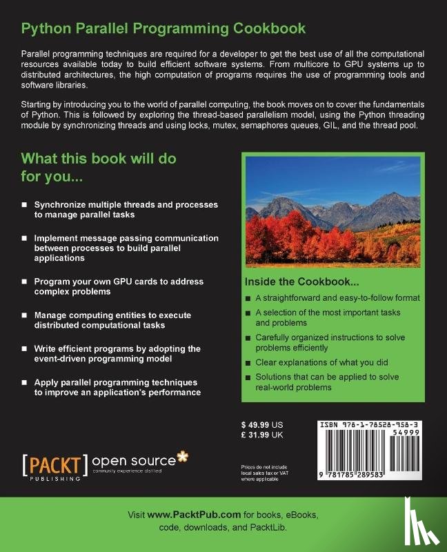 Zaccone, Giancarlo - Python Parallel Programming Cookbook