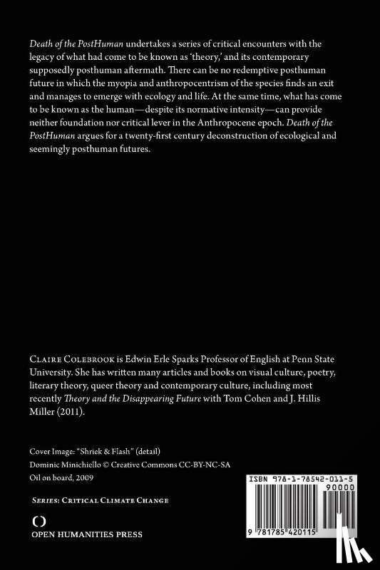 Colebrook, Claire - Death of the Posthuman
