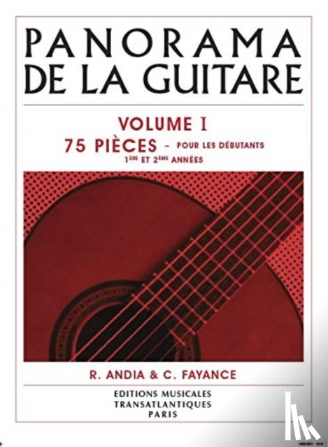RAFA L ANDIA - PANORAMA DE LA GUITARE VOL 1