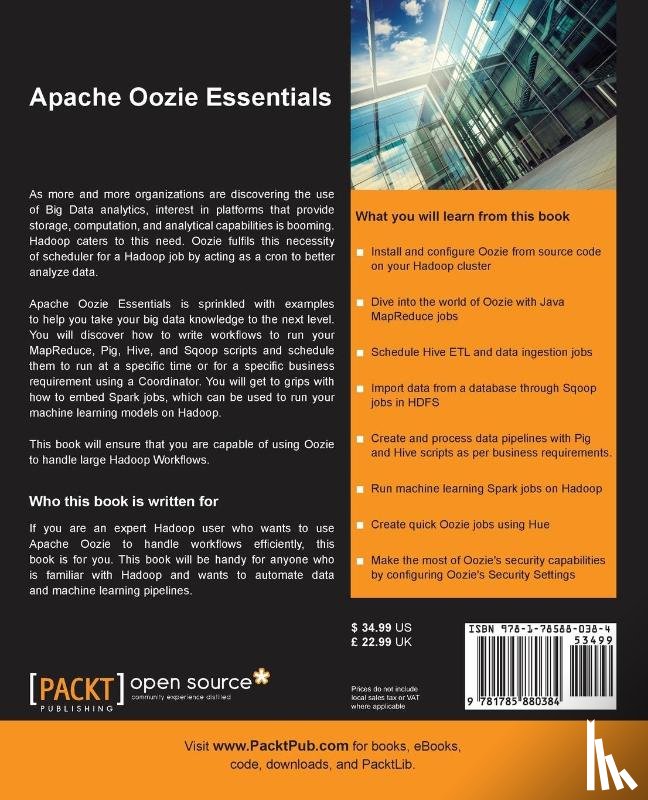 Singh, Jagat Jasjit - Apache Oozie Essentials