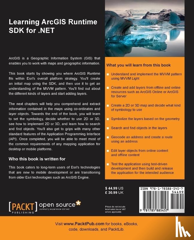 Vincent, Ron - Learning ArcGIS Runtime SDK for .NET