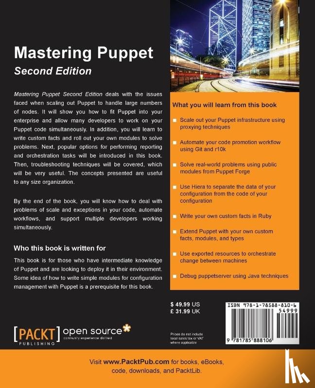 Uphill, Thomas - Mastering Puppet -