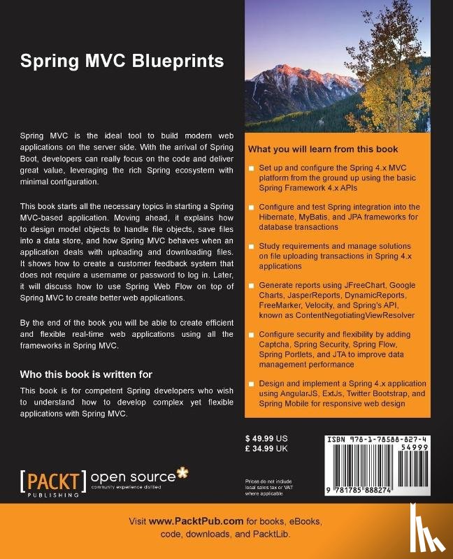 Tragura, Sherwin John Calleja - Spring MVC Blueprints