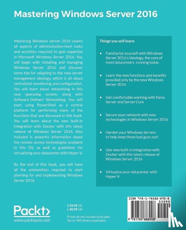 Krause, Jordan - Mastering Windows Server 2016