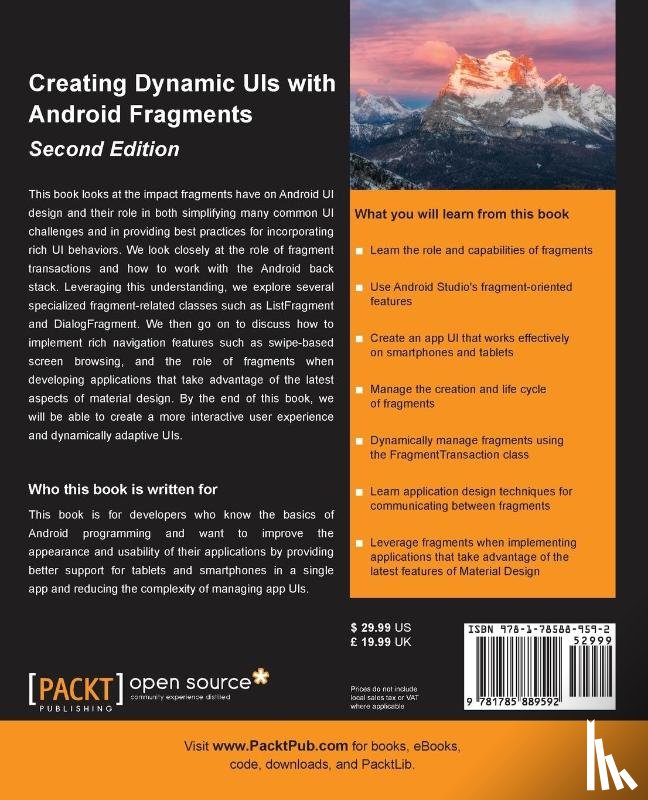 Wilson, Jim - Creating Dynamic UIs with Android Fragments -