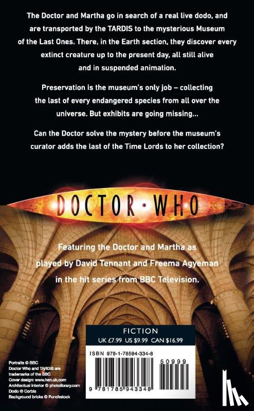 Rayner, Jacqueline - Doctor Who: The Last Dodo