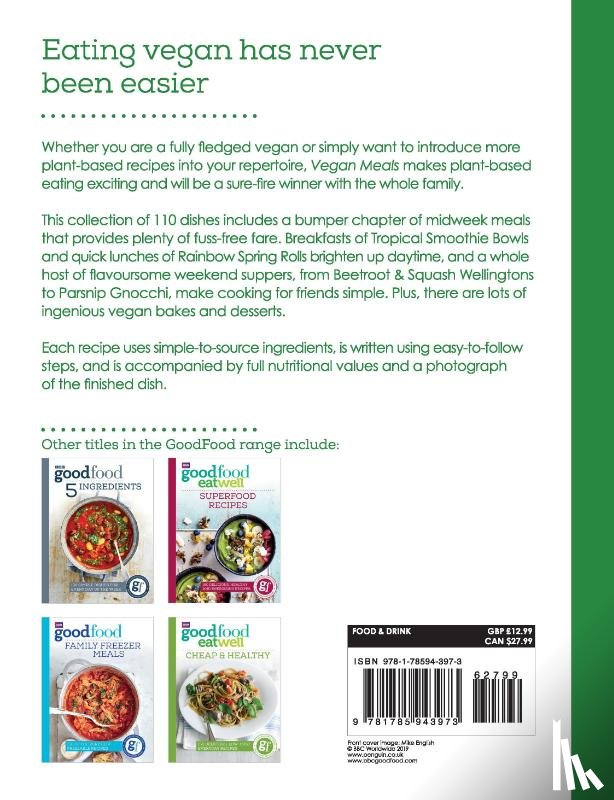 Good Food Guides - Good Food: Vegan Meals
