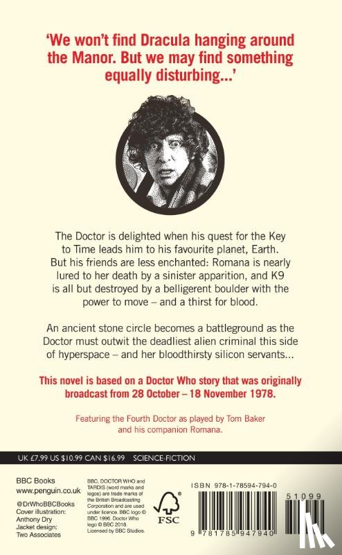 Fisher, David - Doctor Who: The Stones of Blood (Target Collection)
