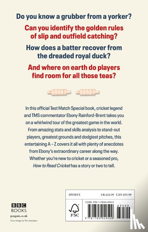 Rainford-Brent, Ebony - Test Match Special: How to Read Cricket