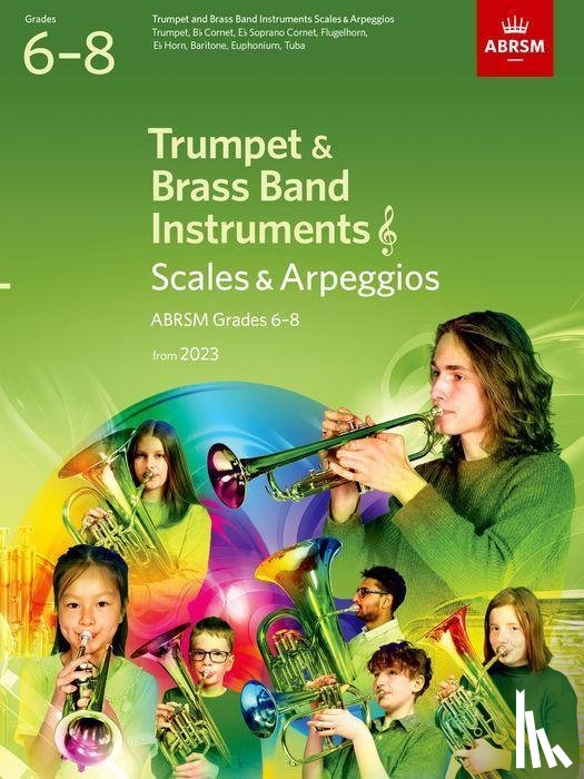Abrsm - Scales and Arpeggios for Trumpet and Brass Band Instruments (treble clef), ABRSM Grades 6-8, from 2023
