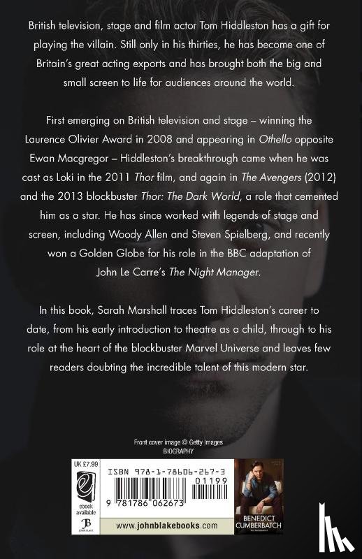 Corsani, Naimi - Tom Hiddleston - The Biography
