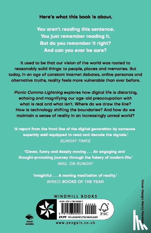Scott, Laurence - Picnic Comma Lightning
