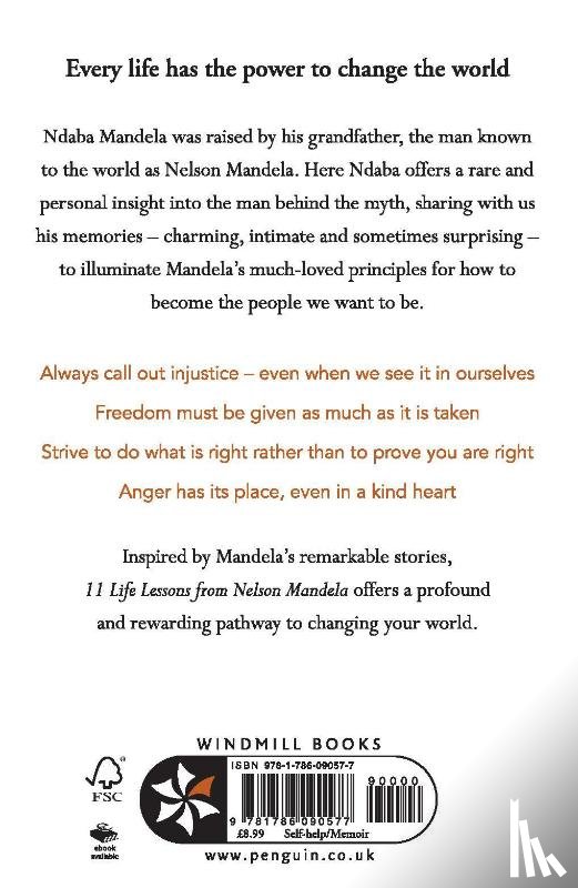 Mandela, Ndaba - 11 Life Lessons from Nelson Mandela
