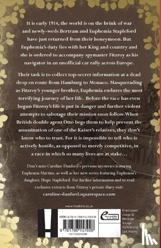 Dunford, Caroline - A Death at the Races (Euphemia Martins Mystery 14)
