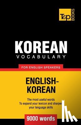 Taranov, Andrey - Korean vocabulary for English speakers - 9000 words