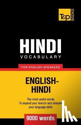 Taranov, Andrey - Hindi vocabulary for English speakers - 9000 words