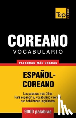 Taranov, Andrey - Vocabulario Espanol-Coreano - 9000 palabras mas usadas