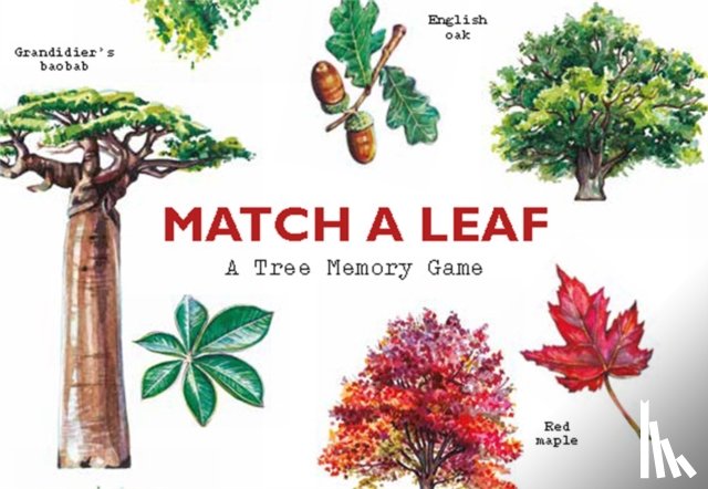 Tony Kirkham (Auteur) & Holly Exley (Illustrations) - Match a Leaf A Tree Memory Game:A Tree Memory Game