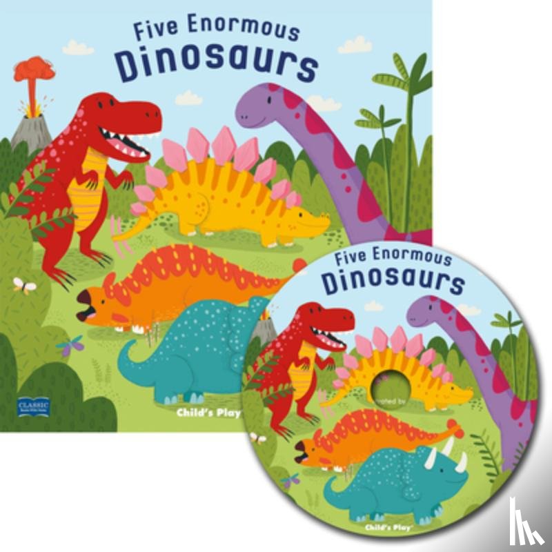 Bonner, Will - Five Enormous Dinosaurs [With CD (Audio)]