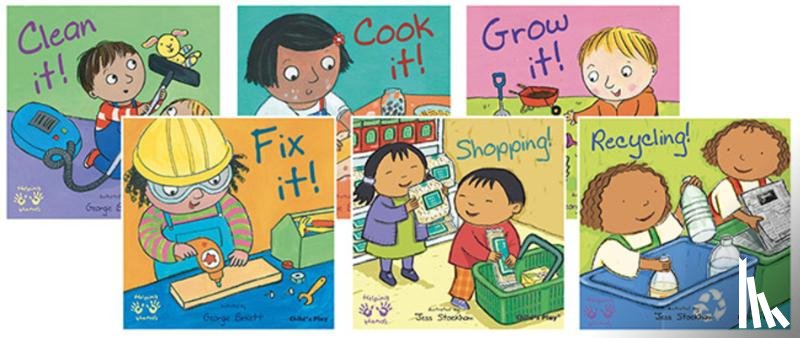 Stockham, Jess - Helping Hands Board Book Set of 6
